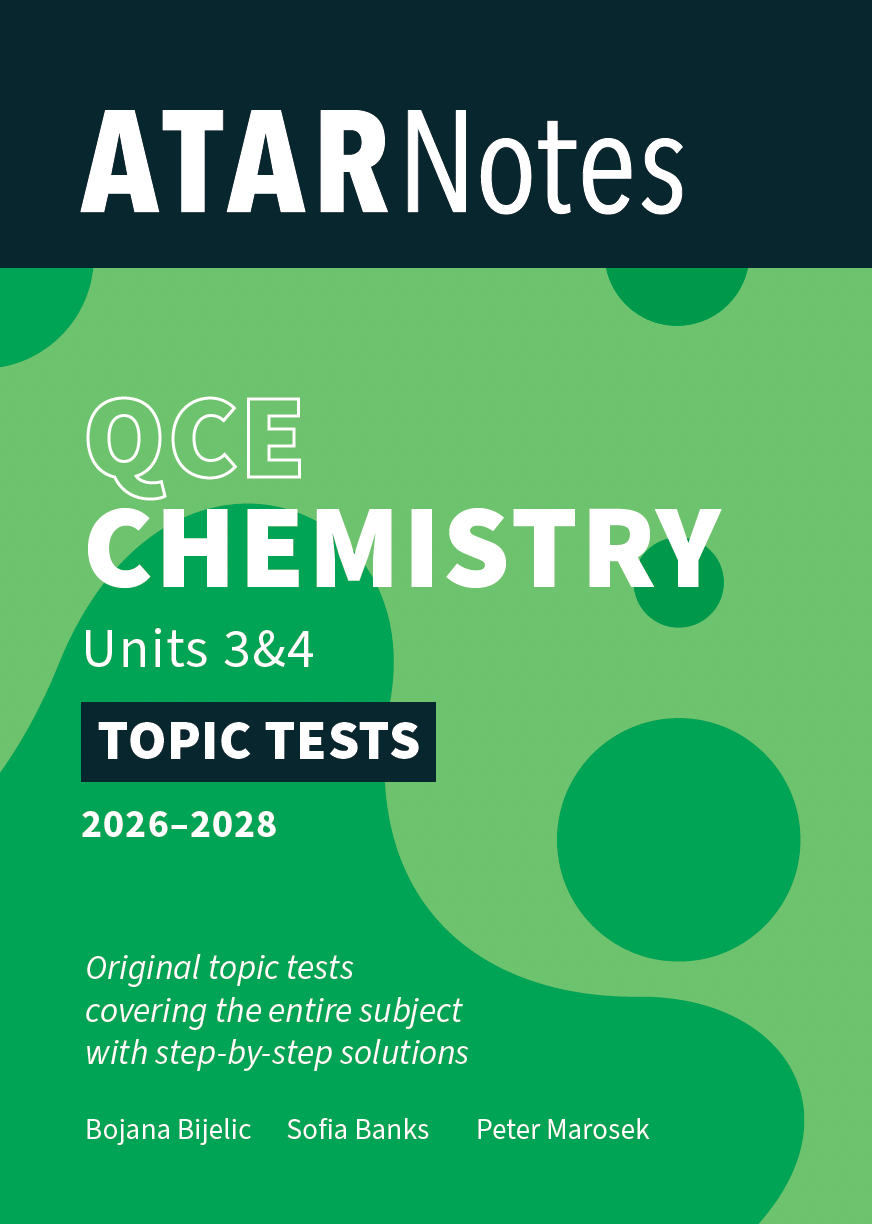 Top Marks QCE Chemistry 3&4 Bundle (2026-2028)
