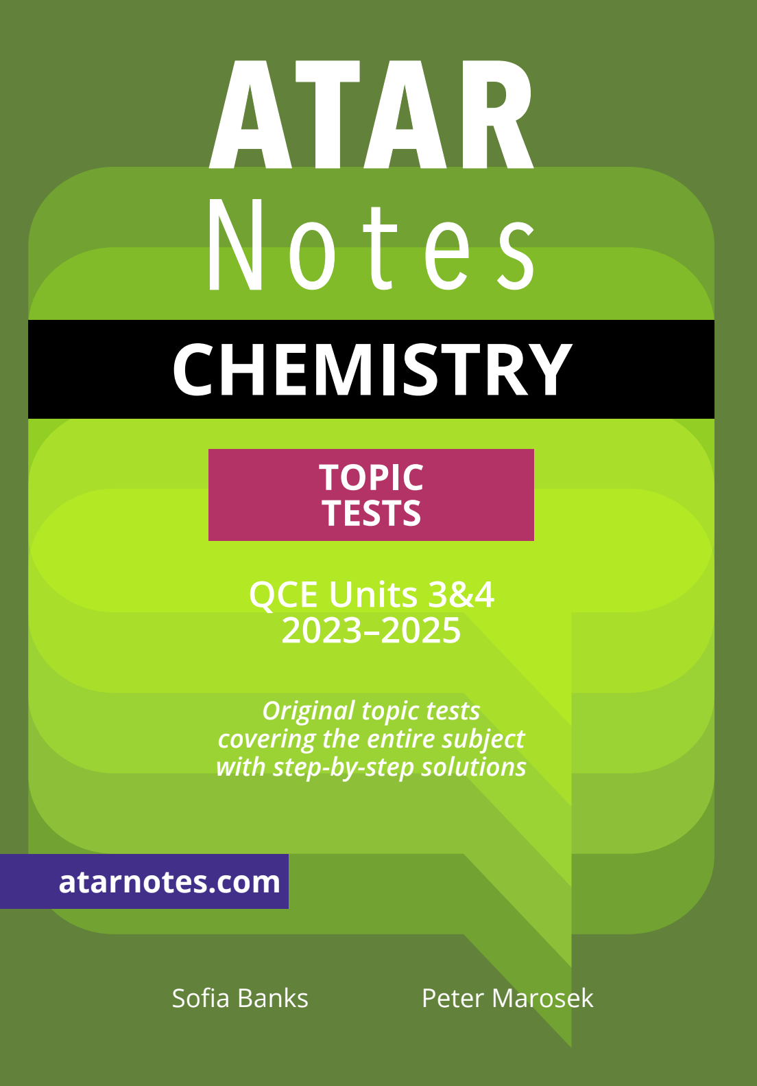 ATAR Notes QCE Chemistry 3&4 Topic Tests