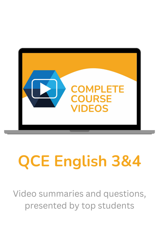 ATAR Notes Complete Course Videos: QCE English 3&4