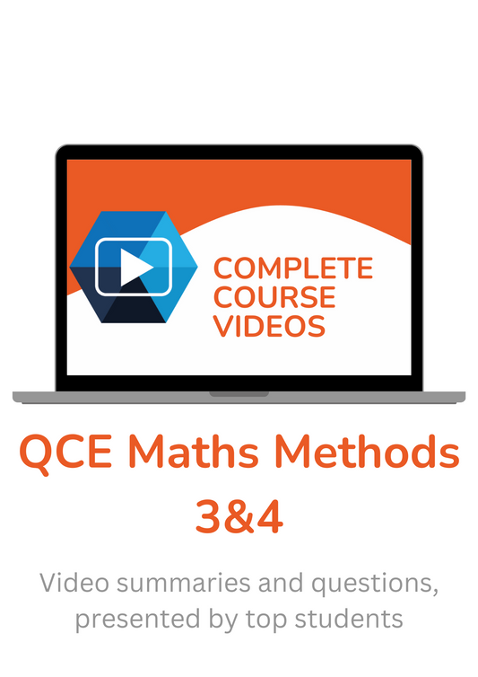 ATAR Notes Complete Course Videos: QCE Maths Methods 3&4