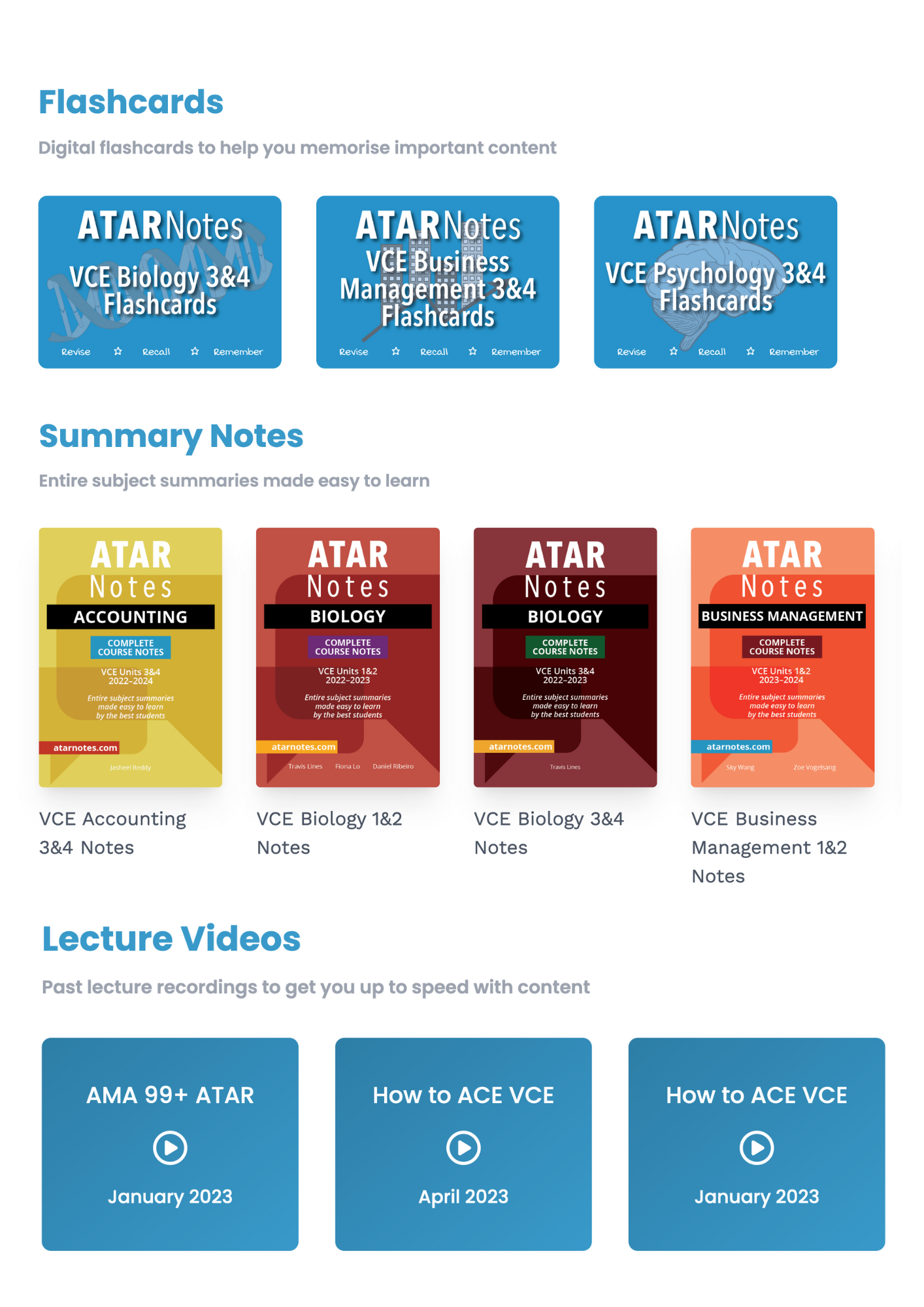 ATARNotes+ - The Best Study Guides & Resources For HSC, QCE, VCE ...