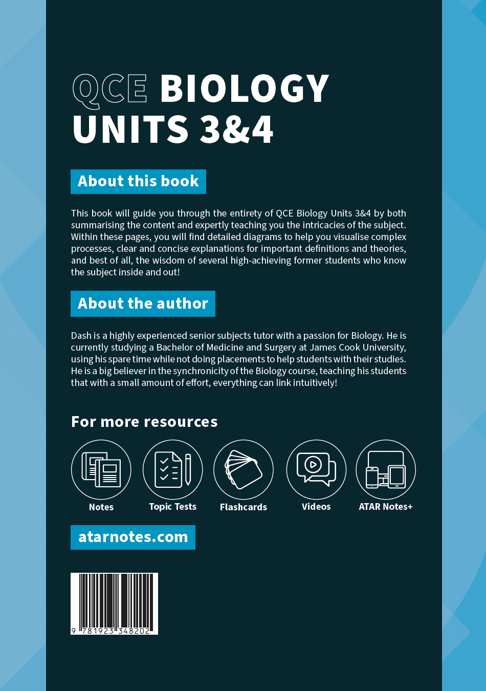 ATAR Notes QCE Biology 3&4 Complete Course Notes (2026-2028)