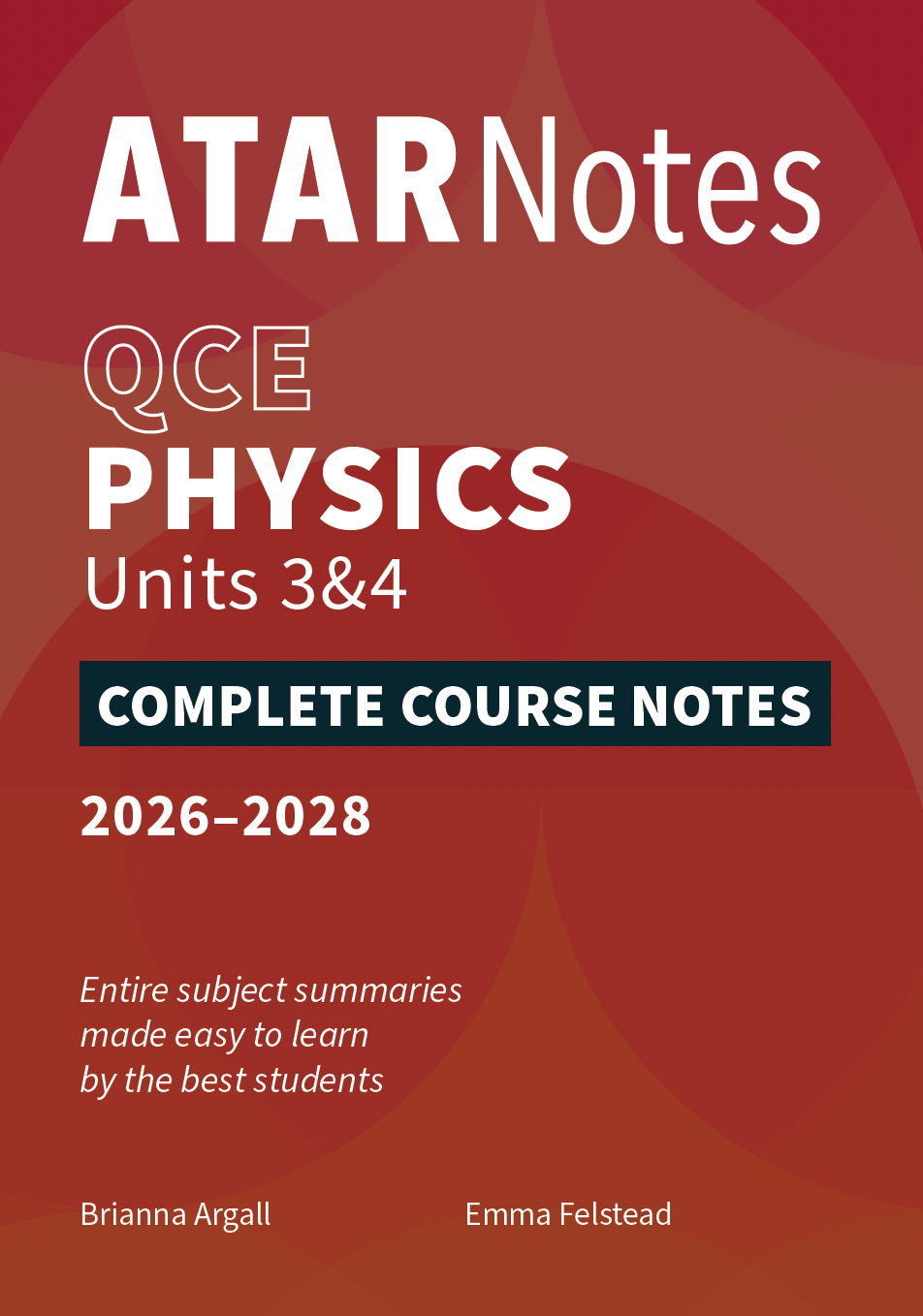 ATAR Notes QCE Physics 3&4 Complete Course Notes (2026-2028)