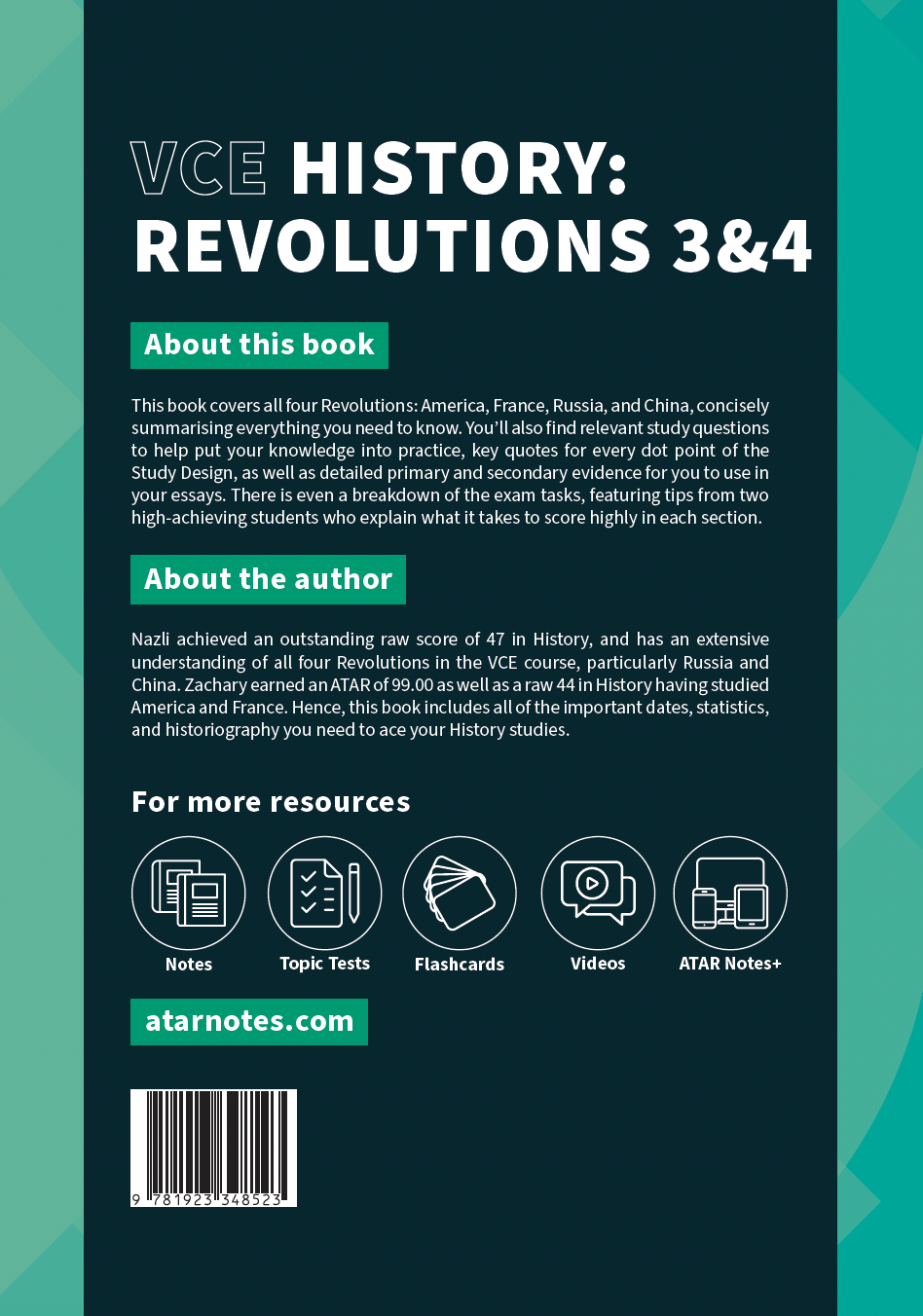 ATAR Notes VCE History: Revolutions 3&4 Complete Course Notes (2025-2026)