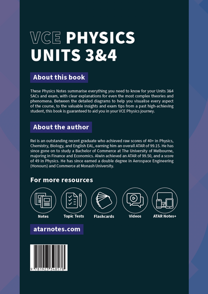 ATAR Notes VCE Physics 3&4 Notes (2025-2027)