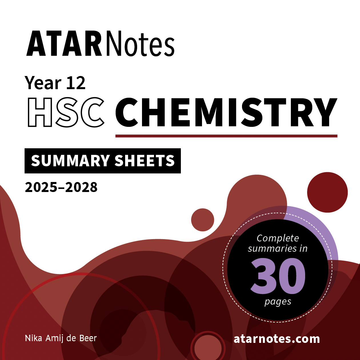 Top Marks HSC Year 12 Chemistry Bundle