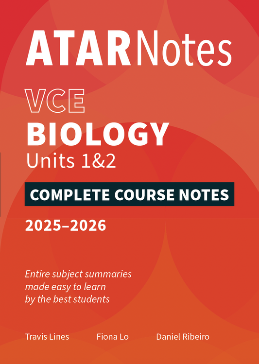 ATAR Notes VCE Biology 1&2 Notes (2025-2026)