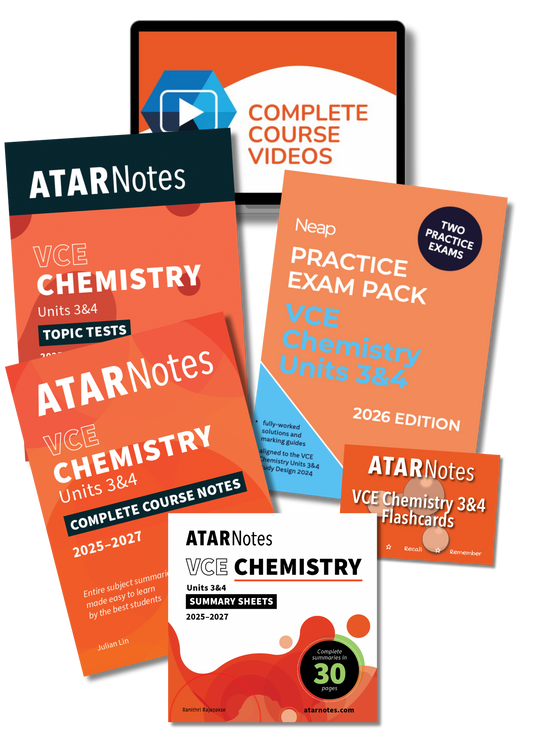 Top Marks VCE Chemistry 3&4 Bundle
