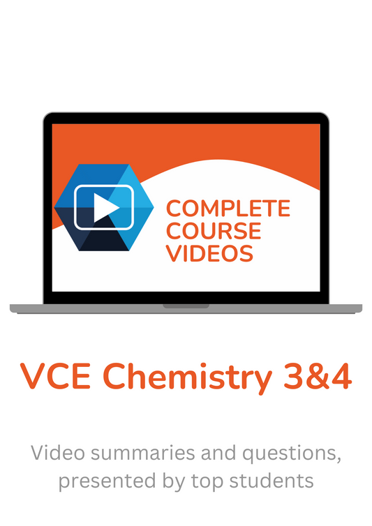 ATAR Notes Complete Course Videos: VCE Chemistry 3&4