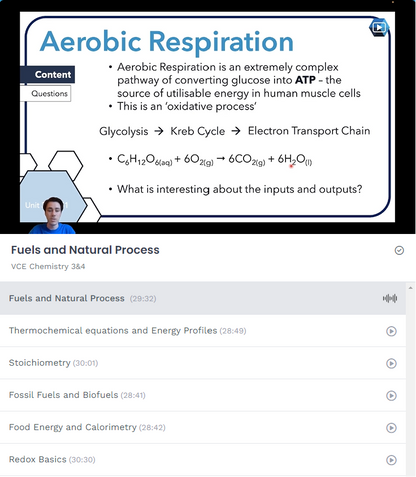 ATAR Notes Complete Course Videos: VCE Chemistry 3&4