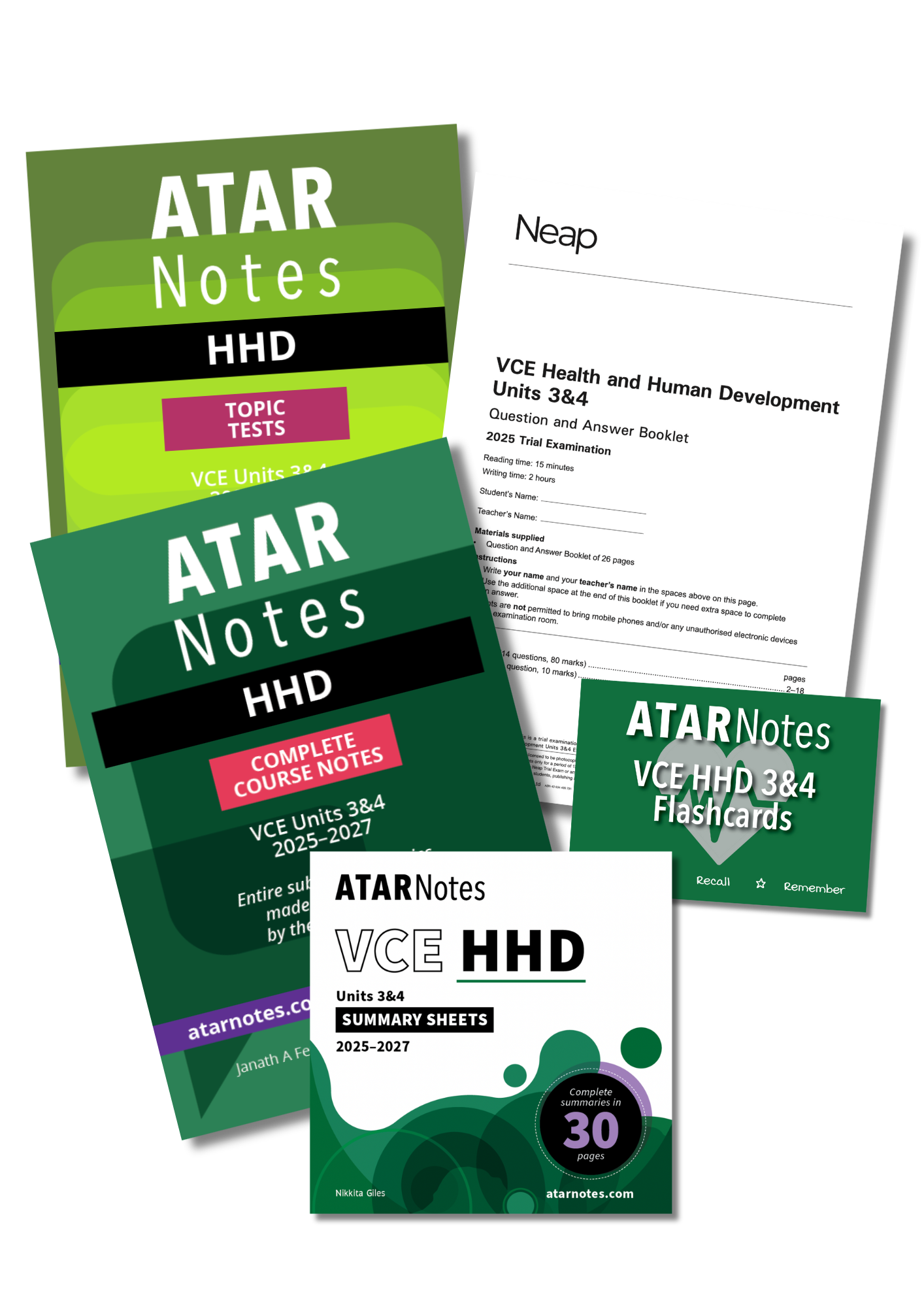 Top Marks VCE Health and Human Development (HHD) 3&4 Bundle (2025-2027)