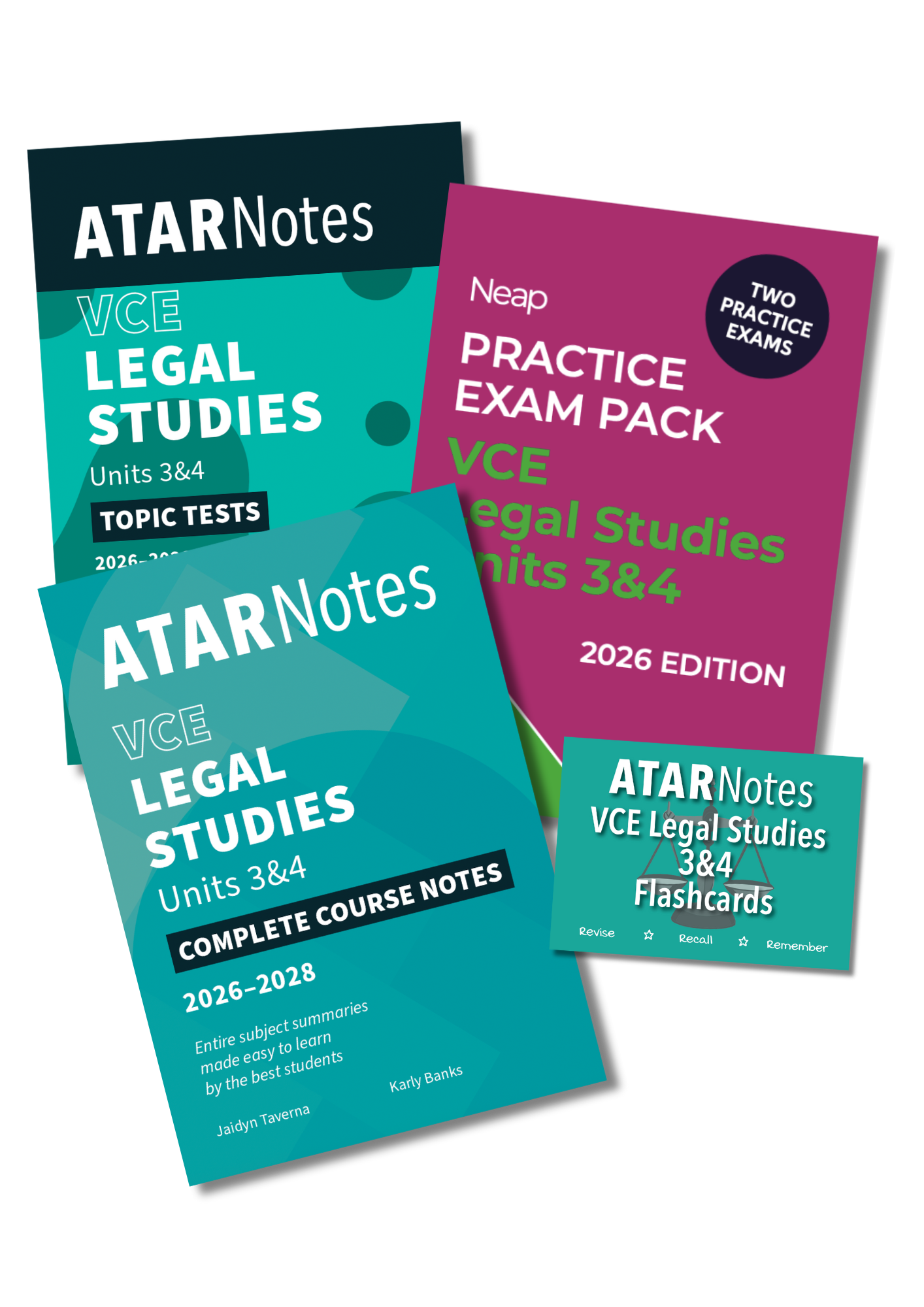 Top Marks VCE Legal Studies 3&4 Bundle