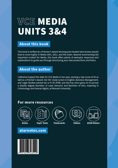ATAR Notes VCE Media 3&4 Notes (2026-2028)
