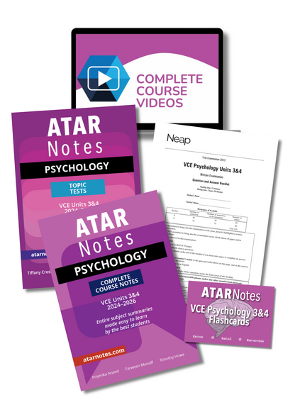 Top Marks VCE Psychology 3&4 Bundle