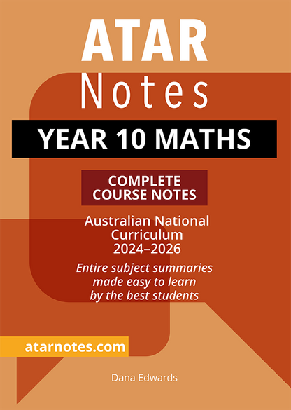 Year 10 Course Notes Bundle