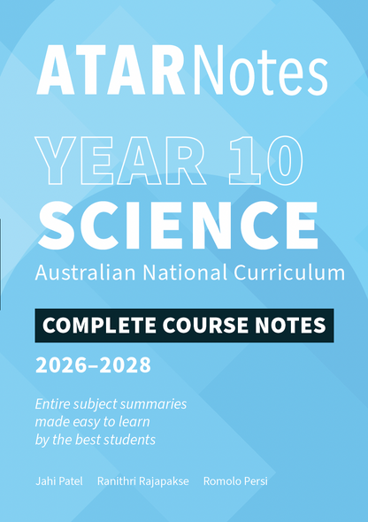 Year 10 Course Notes Bundle