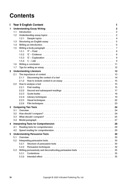 Year 9 Course Notes Bundle