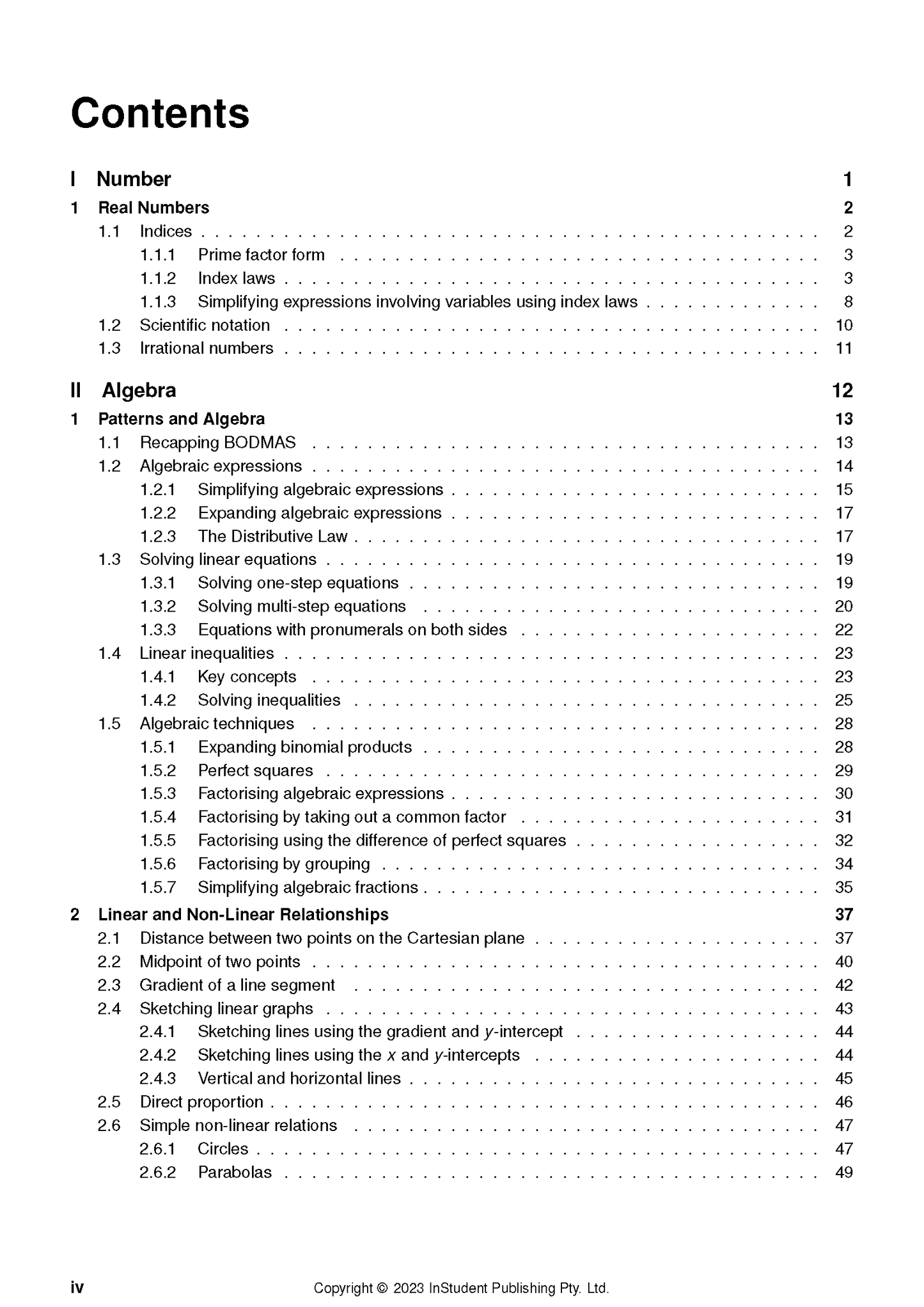 Year 9 Course Notes Bundle