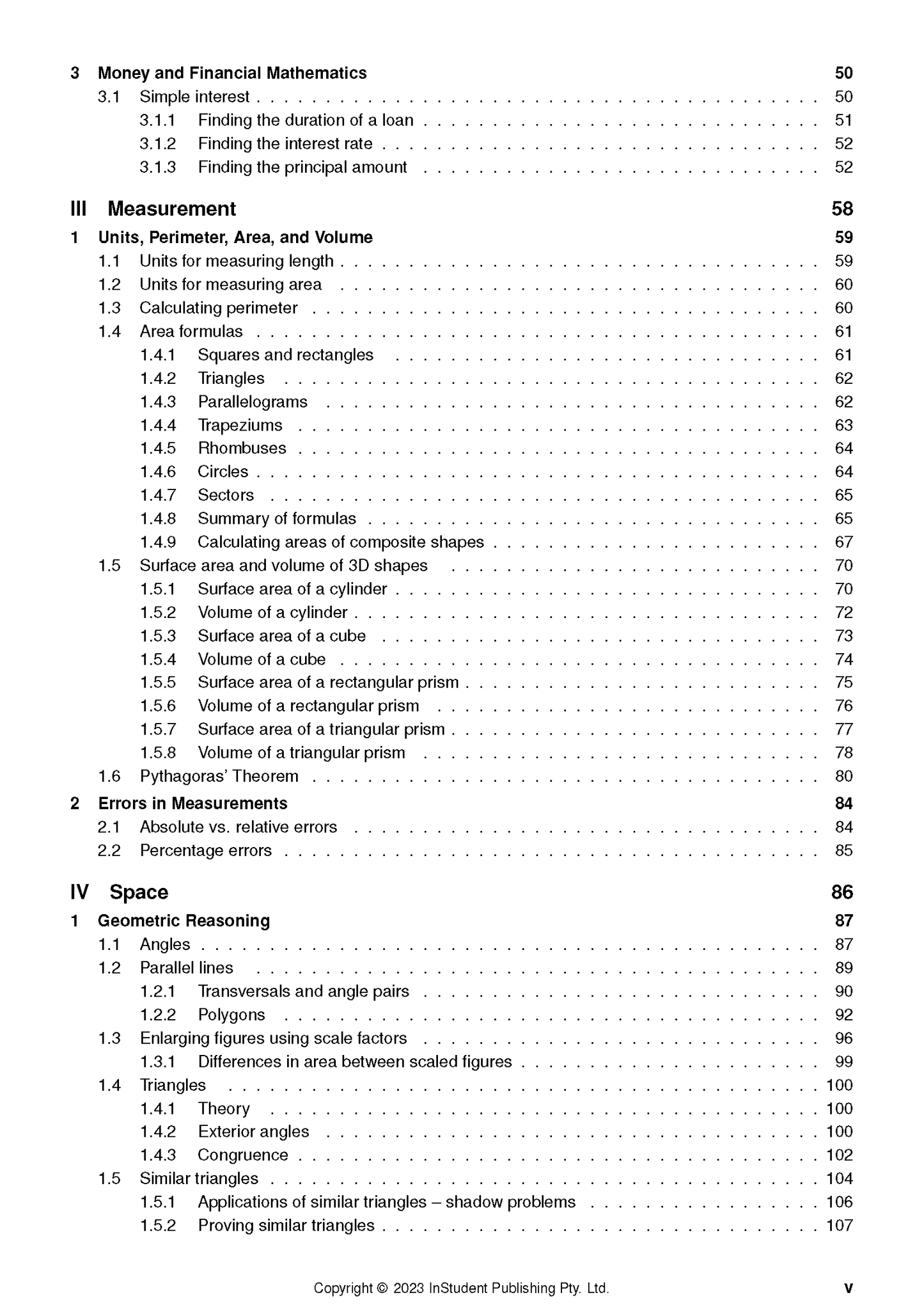 Year 9 Course Notes Bundle