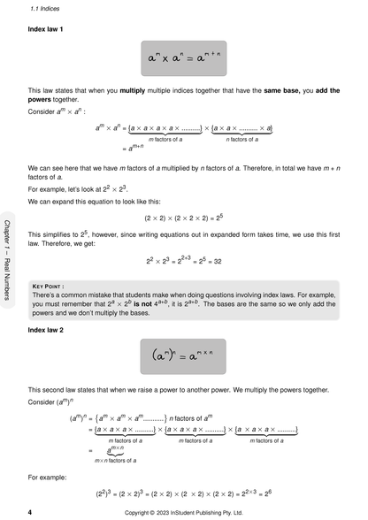 ATAR Notes Year 9 Maths Complete Course Notes (2024-2026)