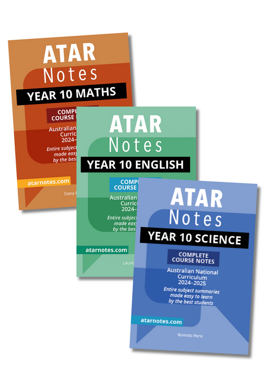 Year 10 Course Notes Bundle