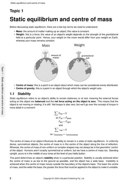 ATAR Notes WACE Year 12 Physics 3&4 Notes (2026-2028)