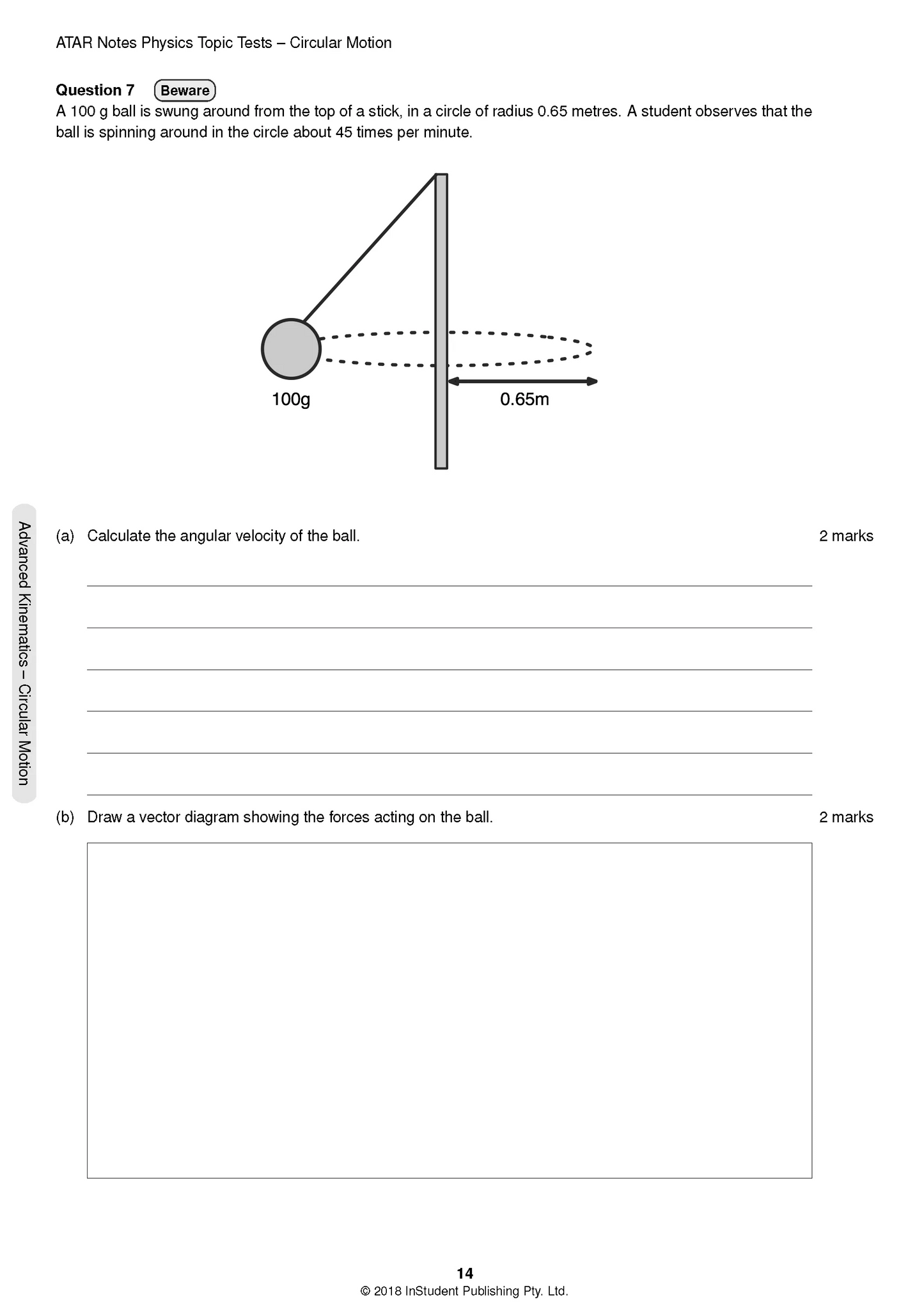 ATAR Notes HSC Year 12 Physics Topic Tests (2024-2026)