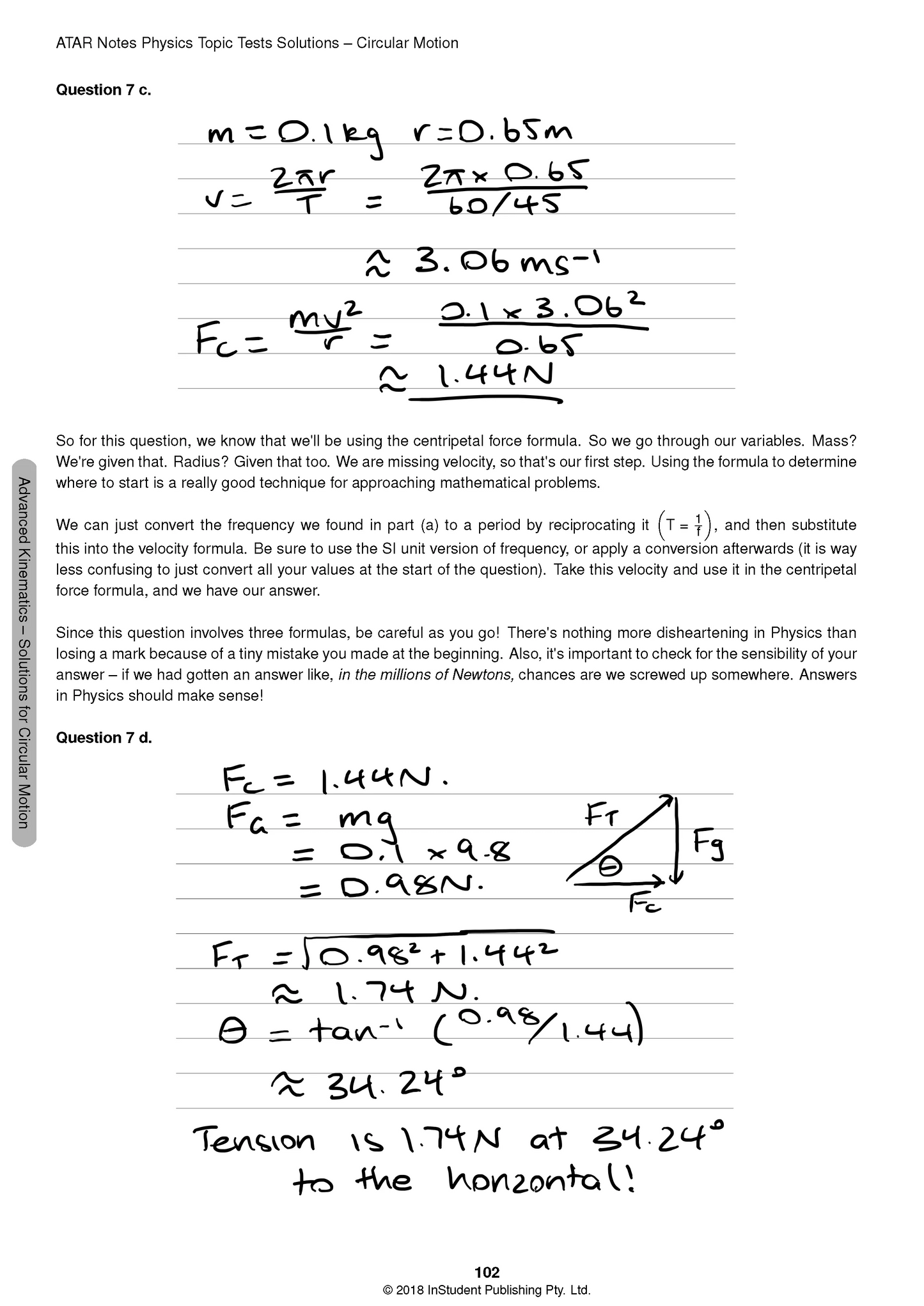 ATAR Notes HSC Year 12 Physics Topic Tests (2024-2026)