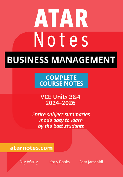 Top Marks VCE Business Management 3&4 Bundle