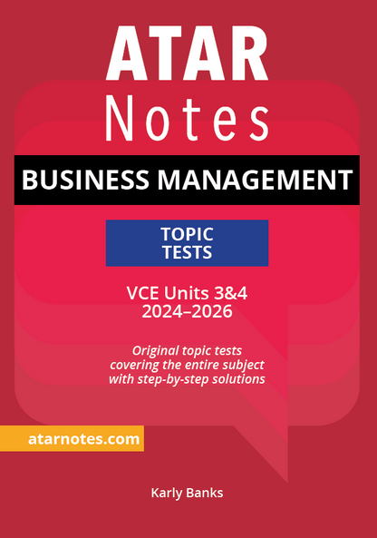 Top Marks VCE Business Management 3&4 Bundle