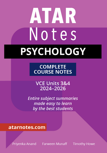 Top Marks VCE Psychology 3&4 Bundle