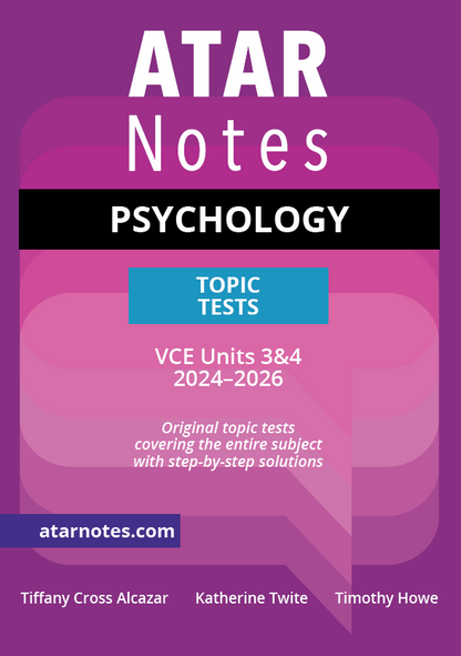 Top Marks VCE Psychology 3&4 Bundle