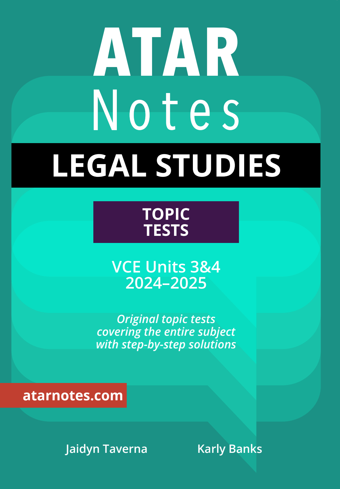 Top Marks VCE Legal Studies 3&4 Bundle