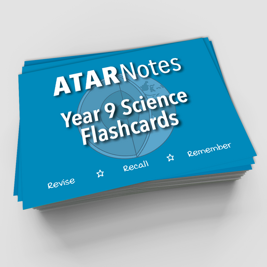 ATAR Notes Flashcards: Year 9 Science (2026 Edition)