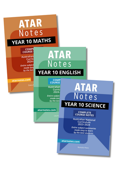 Year 10 Course Notes Bundle