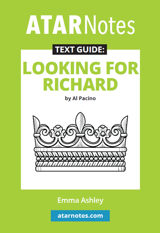 Text Guide: Looking for Richard by Al Pacino