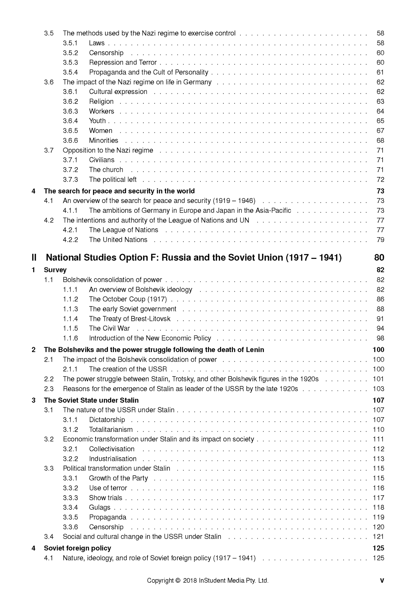 ATAR Notes HSC Year 12 Modern History Complete Course Notes
