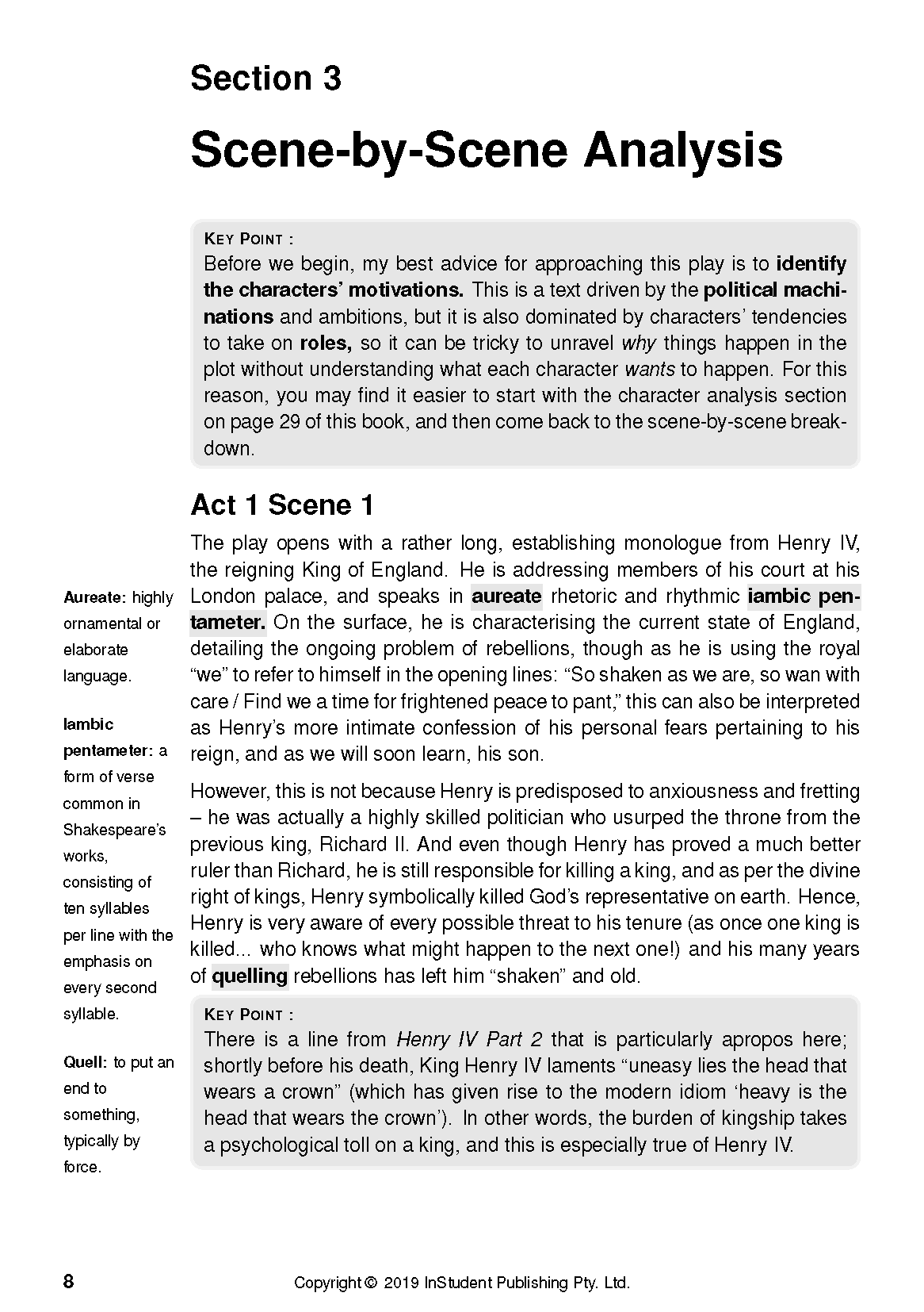 Text Guide: Henry IV Part 1 by William Shakespeare