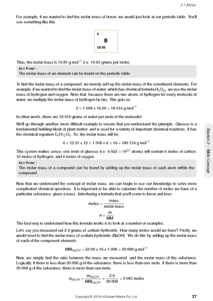 ATAR Notes HSC Year 11 Chemistry Complete Course Notes