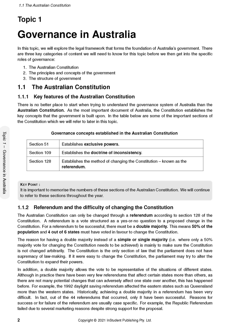 ATAR Notes QCE Legal Studies 3&4 Complete Course Notes