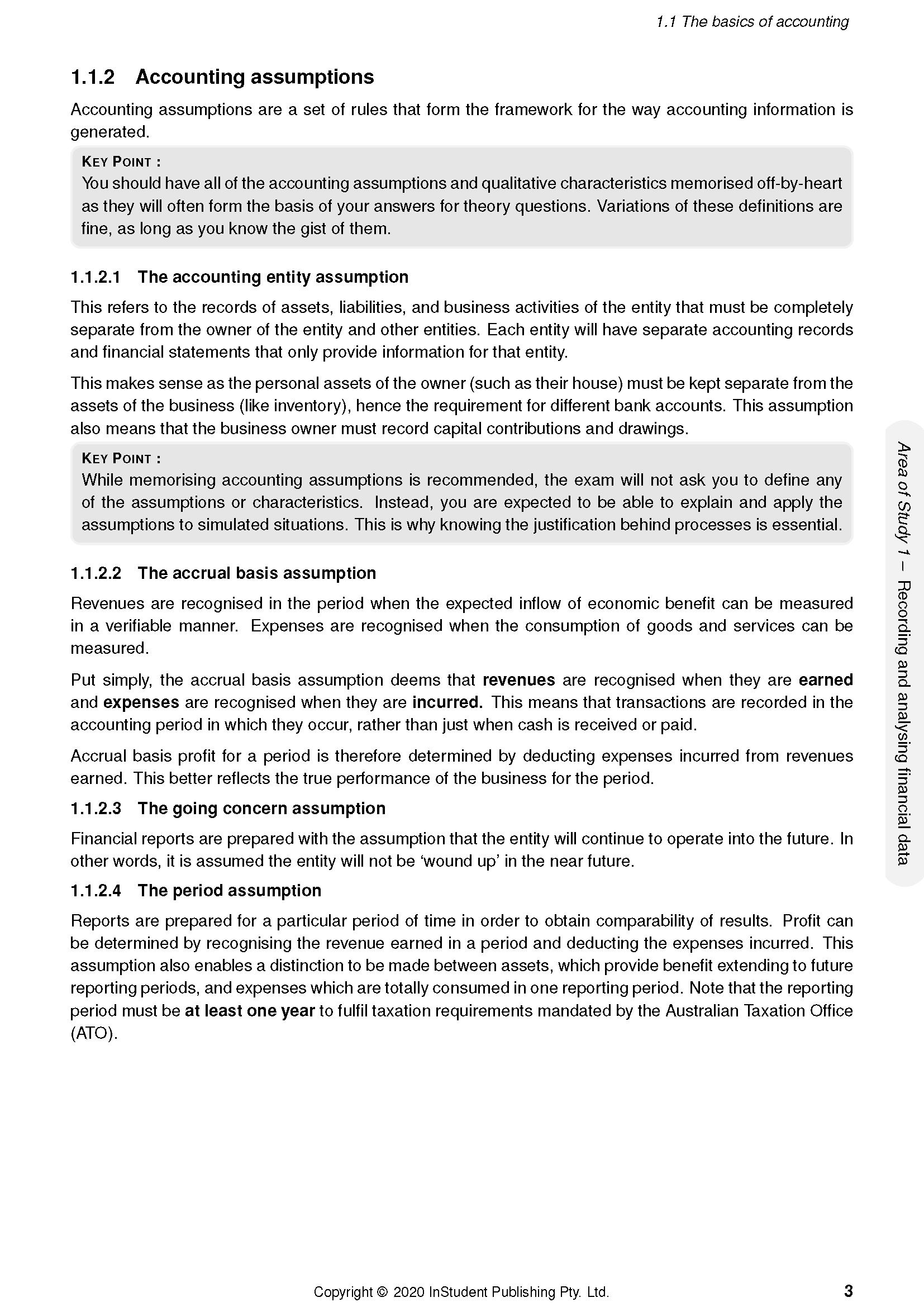 ATAR Notes VCE Accounting 3&4 Complete Course Notes