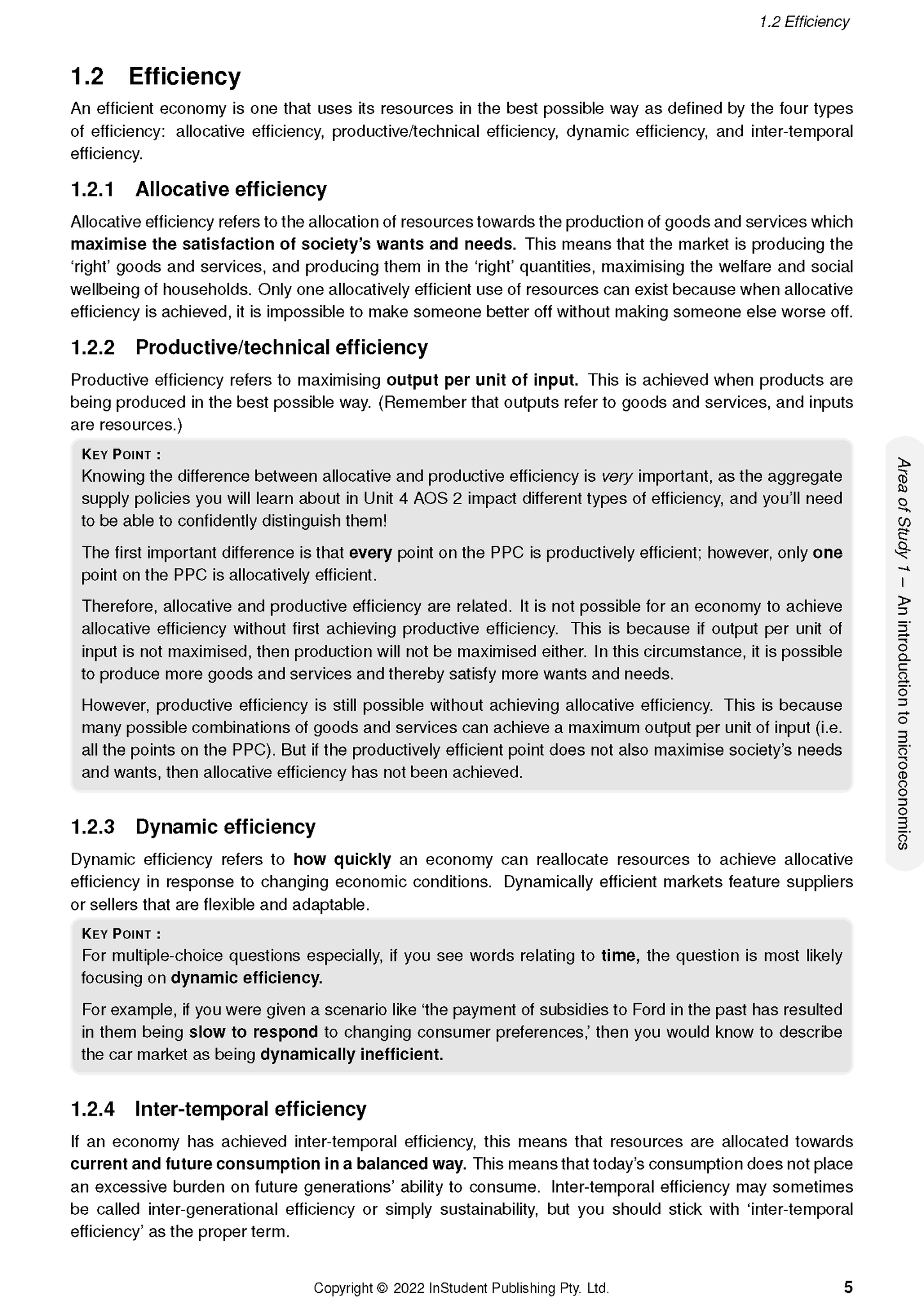 ATAR Notes VCE Economics 3&4 Notes (2023-2024)