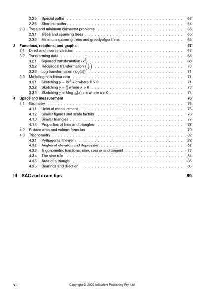 ATAR Notes VCE General Maths 1&2 Notes (2023-2024)