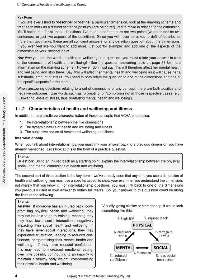 ATAR Notes VCE Health and Human Development (HHD) 3&4 Complete Course Notes