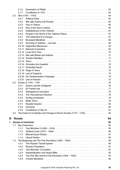 ATAR Notes VCE History: Revolutions 3&4 Complete Course Notes (2023-2025)