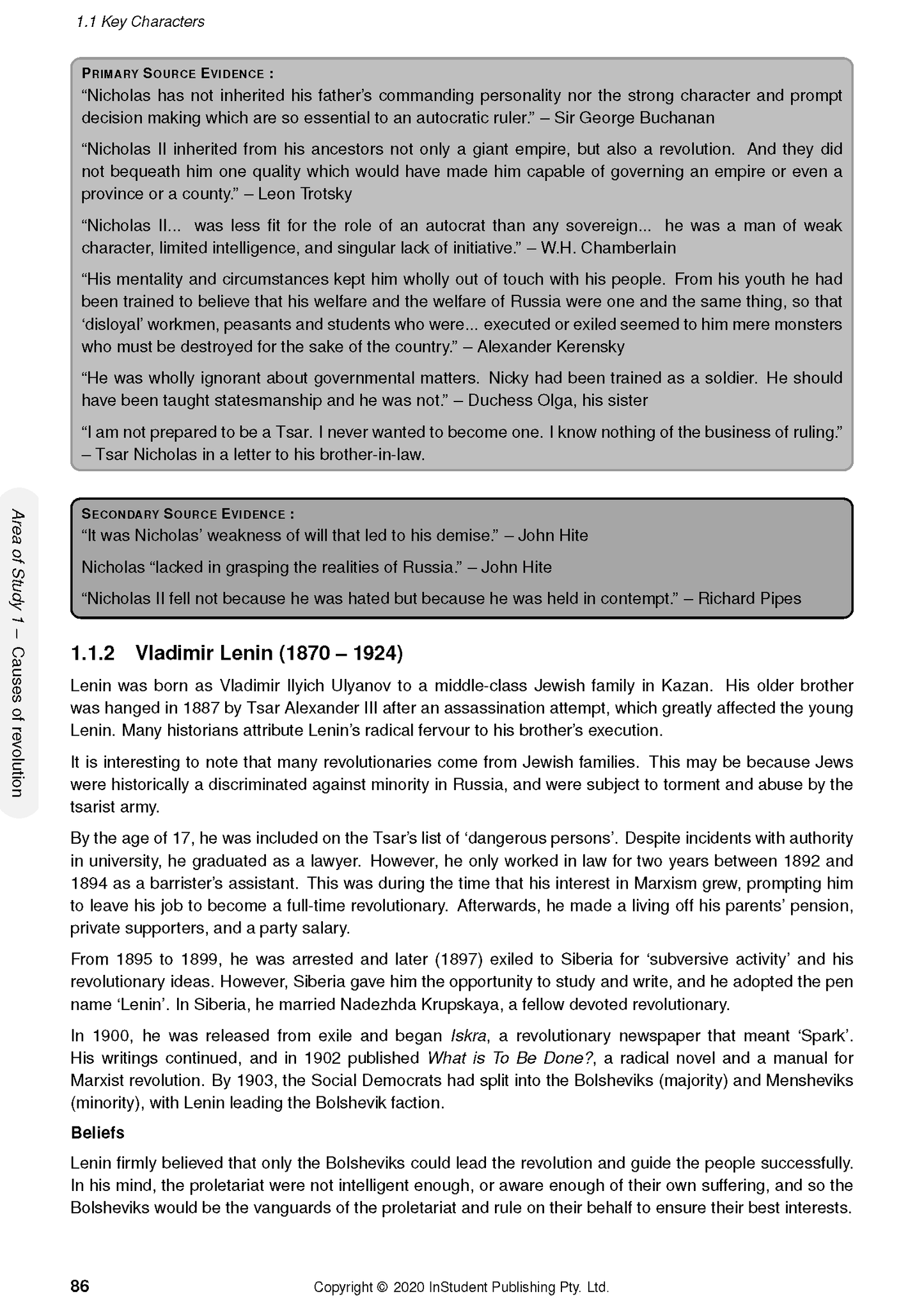 ATAR Notes VCE History: Revolutions 3&4 Complete Course Notes (2023-2025)