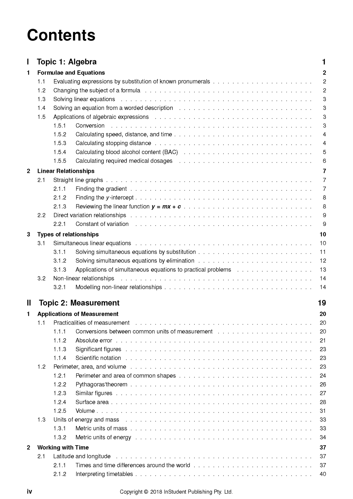 ATAR Notes HSC Year 12 Mathematics Standard 2 Complete Course Notes