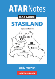 Text Guide: Stasiland by Anna Funder