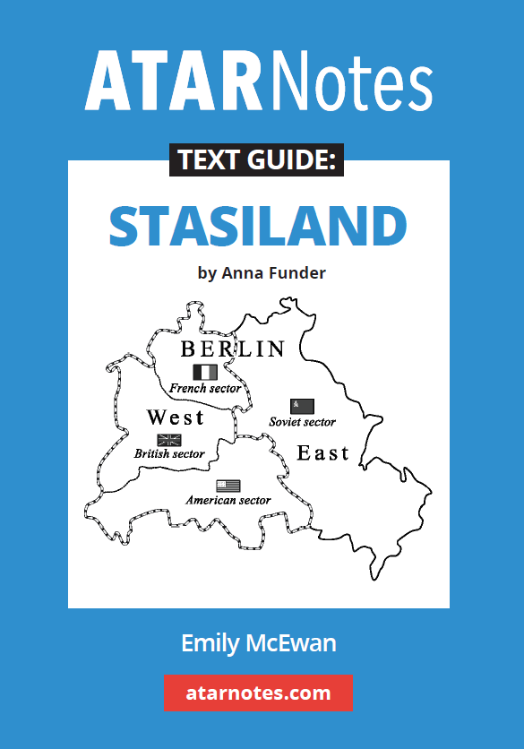 Text Guide: Stasiland by Anna Funder