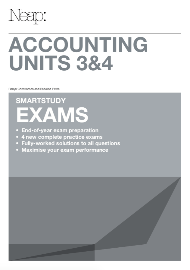 NEAP smartstudy Exams VCE Accounting 3&4